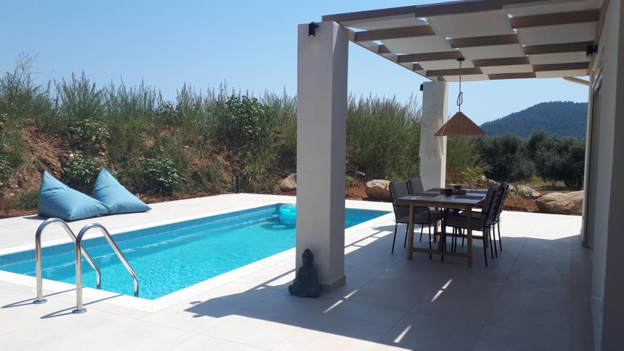 Casa O' - Moderne Mit Grosser Terrasse Und Privatem Swimmingpool Skala Potamia (Thasos)